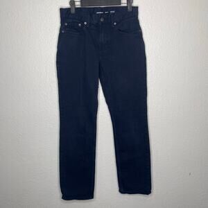Old Navy Mens Jeans Size 29x30 Straight Leg Blue Denim Casual Wear Dark Wash